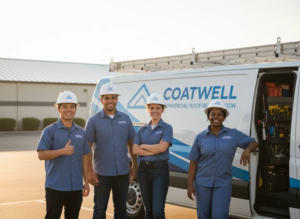 Commercial roof coating company in Reno, OH
